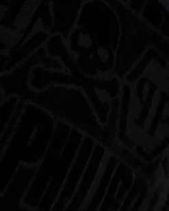 Czarne spodnie dresowe w monogram