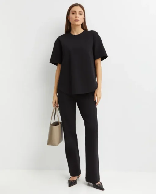 Czarne spodnie Slim Fit