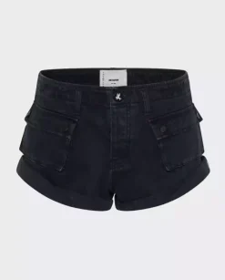 Czarne szorty Bandits Low Waist