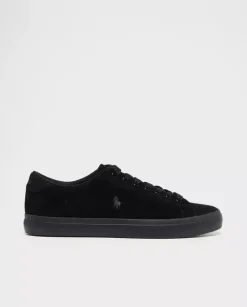 Czarne zamszowe sneakersy Longwood