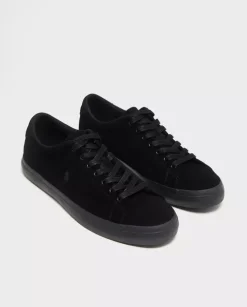 Czarne zamszowe sneakersy Longwood