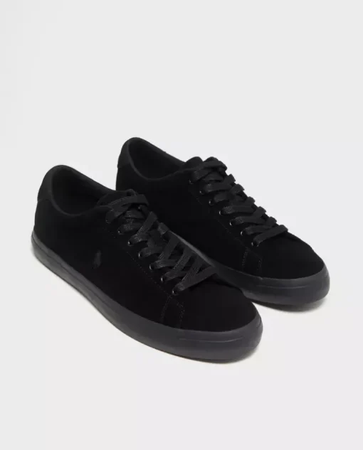 Czarne zamszowe sneakersy Longwood