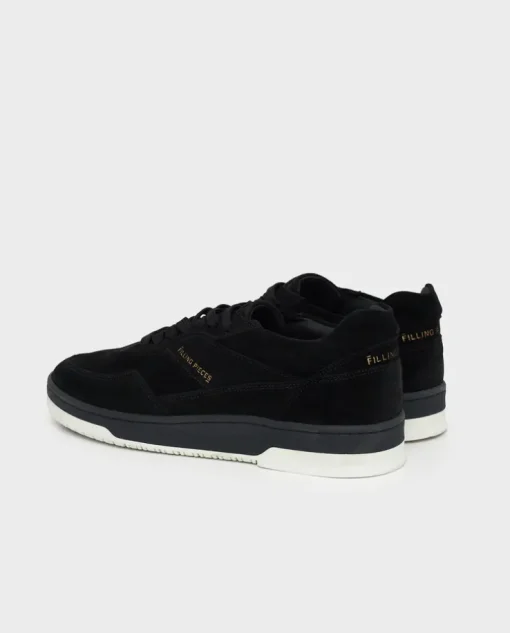 Czarne zamszowe sneakersy Ace