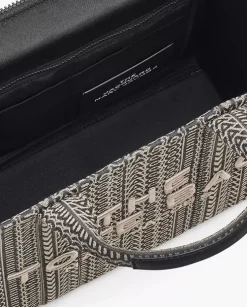 Czarno-biała torba The Tote Medium