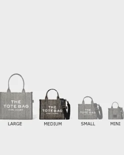 Czarno-biała torba The Tote Medium