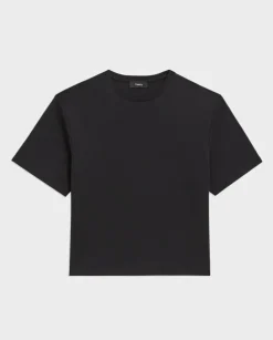 Czarny bawełniany t-shirt