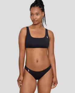 Czarny dół od bikini