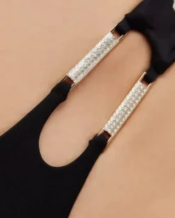Czarny dół od bikini Evie