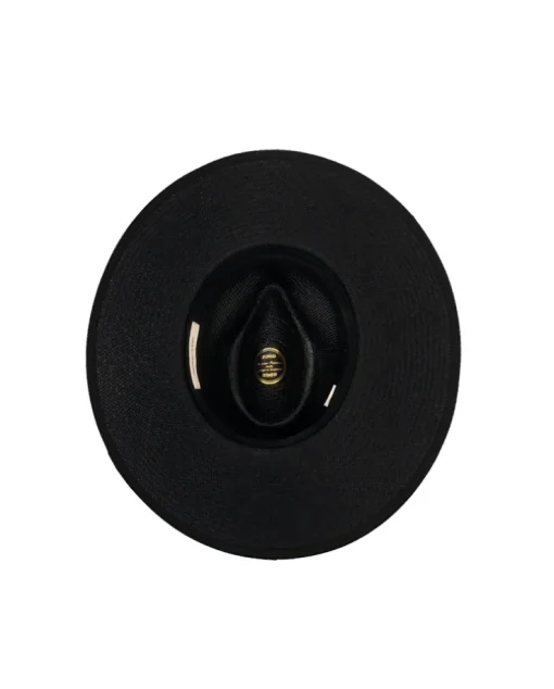 Czarny kapelusz Panama Fedora