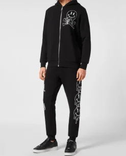 Czarny komplet dresowy Gothic