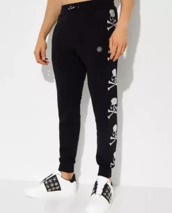 Czarny komplet dresowy Skull & Bones