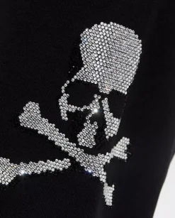 Czarny komplet dresowy Skull & Bones