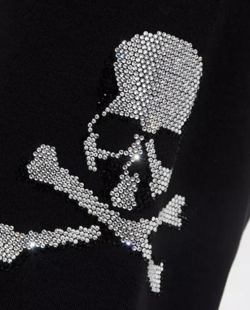 Czarny komplet dresowy Skull & Bones