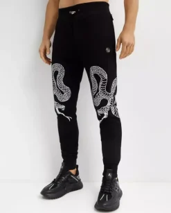 Czarny komplet dresowy Snake