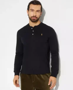 Czarny longsleeve z logo