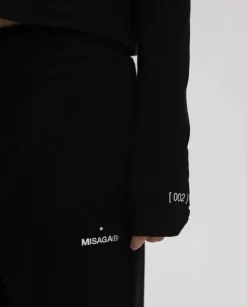 Czarny longsleeve z nadrukiem Still