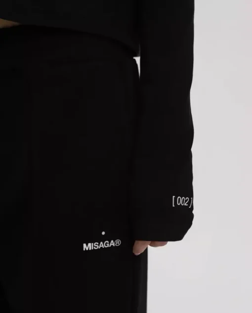 Czarny longsleeve z nadrukiem Still