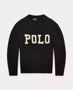Czarny sweter Relaxed Fit