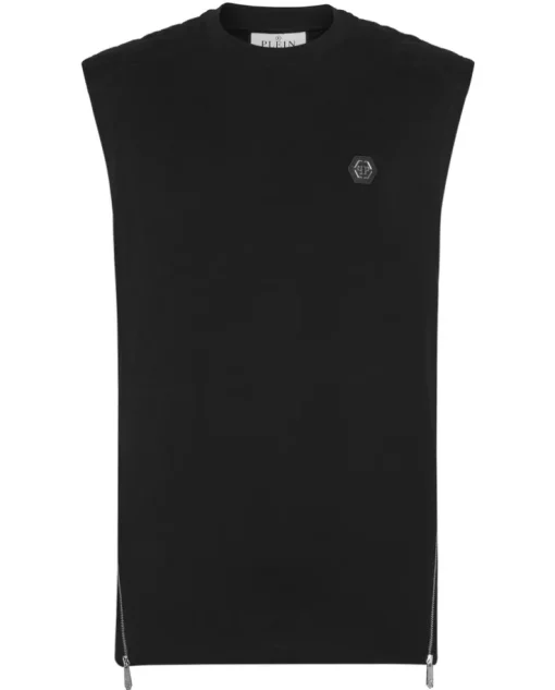 Czarny tank top