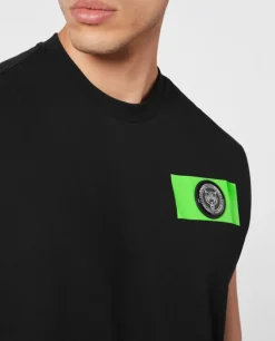 Czarny tank top