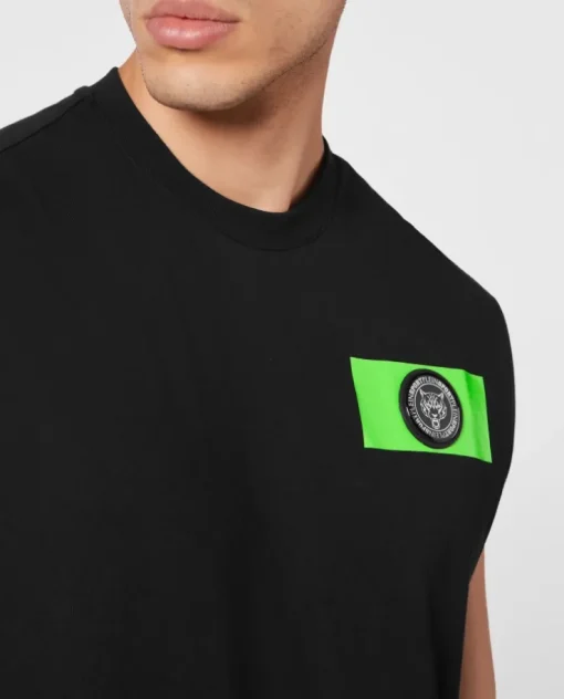 Czarny tank top