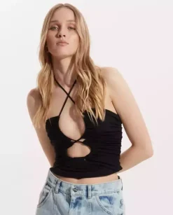 Czarny top Ann