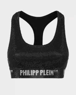 Czarny top Bra Stones