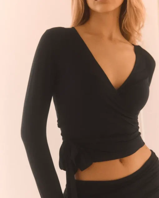 Czarny top In My Ballerina Era