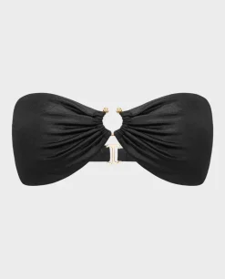 Czarny top od bikini Iris