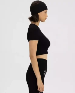 Czarny top seamless