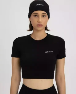 Czarny top seamless