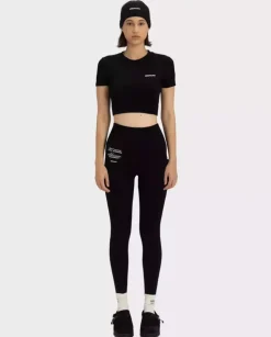 Czarny top seamless
