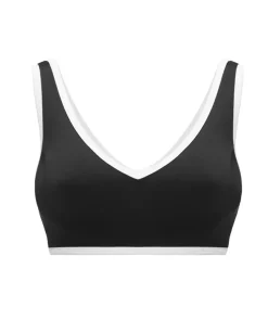 Czarny top sportowy