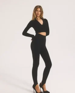 Czarny top The One Zip
