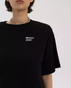 Czarny t-shirt Another Crop