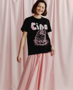 Czarny t-shirt Pollo