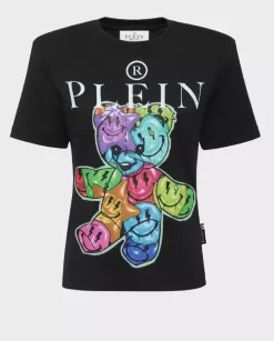 Czarny t-shirt Sexy Pure Smile