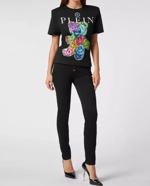 Czarny t-shirt Sexy Pure Smile