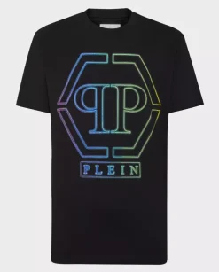 Czarny t-shirt SS Hexagon