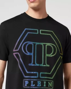 Czarny t-shirt SS Hexagon