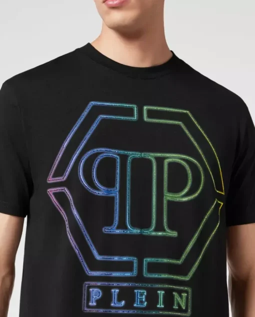 Czarny t-shirt SS Hexagon