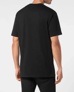 Czarny t-shirt z bawełny