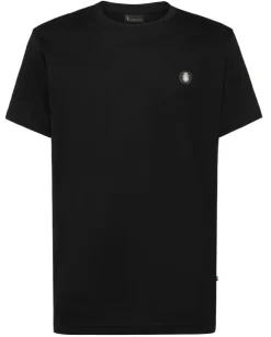 Czarny t-shirt z bawełny