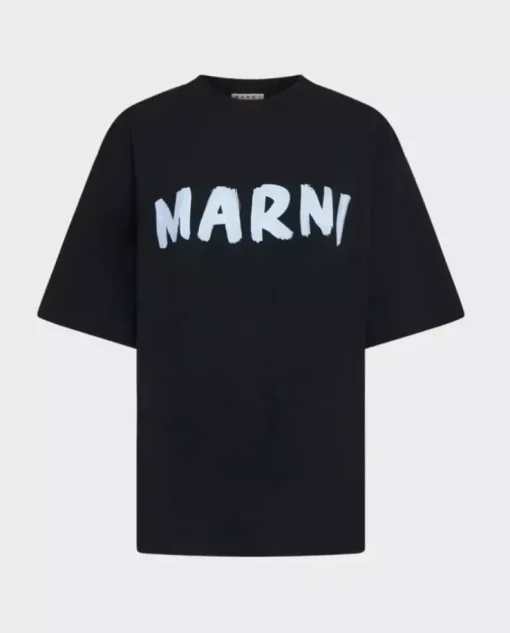 Czarny t-shirt z logo