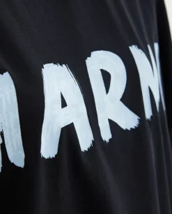 Czarny t-shirt z logo
