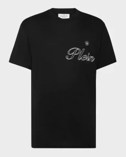 Czarny t-shirt z logo