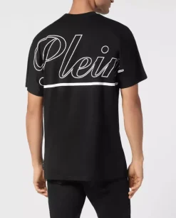 Czarny t-shirt z logo