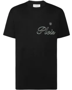 Czarny t-shirt z logo