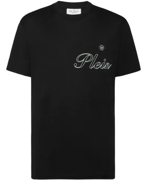 Czarny t-shirt z logo