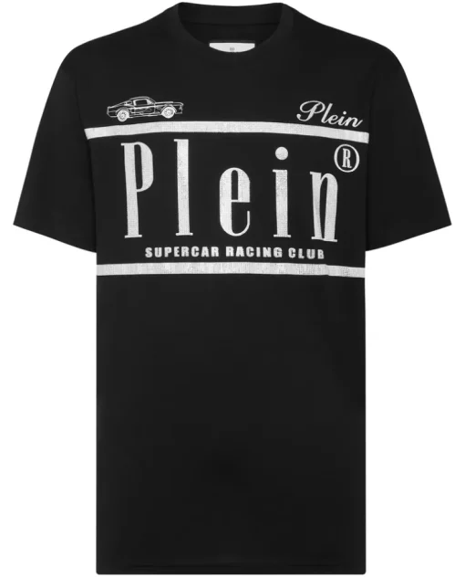 Czarny t-shirt z logo